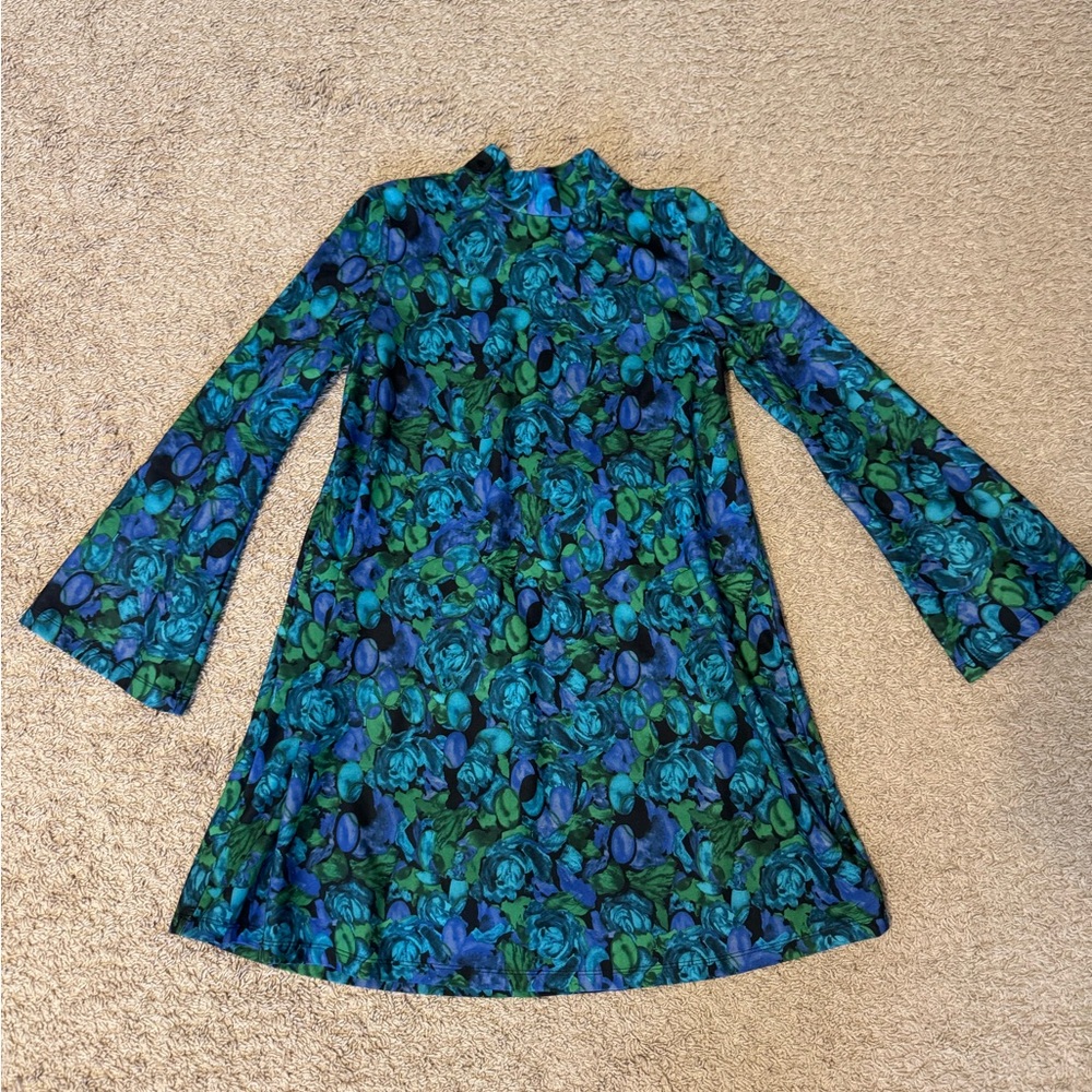 Zara Multicolor Floral Button-Up